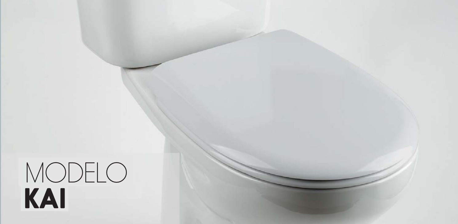 Asiento tapa wc universal fabricado en duroplast blanco caída libre.
